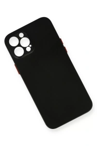 Apple iPhone 12 Pro Kılıf PP Ultra İnce Kapak - Siyah