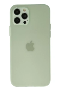 Apple iPhone 12 Pro Kılıf Puma Silikon - Açık Yeşil