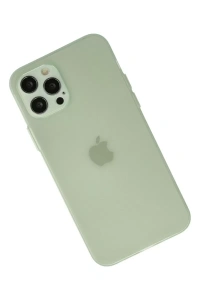Apple iPhone 12 Pro Kılıf Puma Silikon - Açık Yeşil