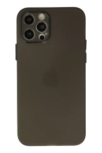 Apple iPhone 12 Pro Kılıf Puma Silikon - Gri