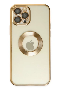 Apple iPhone 12 Pro Kılıf Slot Silikon - Gold