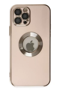 Apple iPhone 12 Pro Kılıf Store Silikon - Pembe