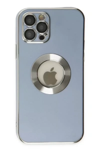Apple iPhone 12 Pro Kılıf Store Silikon - Sierra Blue