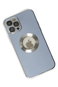 Apple iPhone 12 Pro Kılıf Store Silikon - Sierra Blue