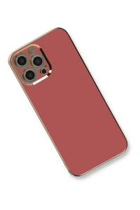 Apple iPhone 12 Pro Kılıf Volet Silikon - Kırmızı