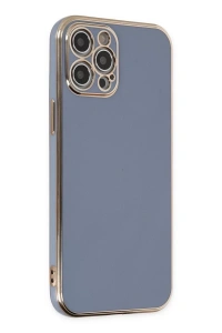 Apple iPhone 12 Pro Kılıf Volet Silikon - Mavi