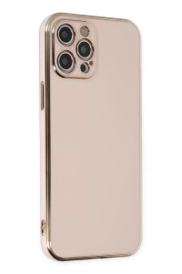 Apple iPhone 12 Pro Kılıf Volet Silikon - Pembe