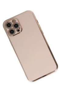 Apple iPhone 12 Pro Kılıf Volet Silikon - Pembe