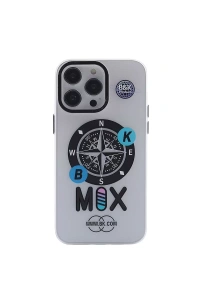 Apple iPhone 12 Pro Max Kılıf Apollo Magneticsafe Desenli Kapak - Apollo Şeffaf - 3