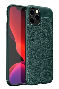 Apple iPhone 12 Pro Max Kılıf Auto Focus Kapak - Yeşil