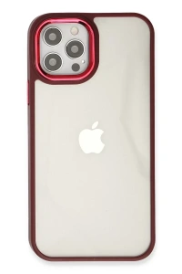 Apple iPhone 12 Pro Max Kılıf Dora Kapak - Kırmızı