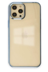 Apple iPhone 12 Pro Max Kılıf Element Silikon - Mavi