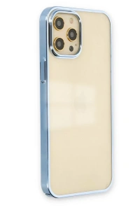 Apple iPhone 12 Pro Max Kılıf Element Silikon - Mavi
