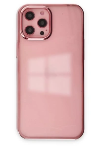 Apple iPhone 12 Pro Max Kılıf Element Silikon - Pembe