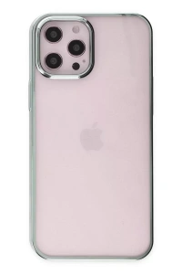 Apple iPhone 12 Pro Max Kılıf Element Silikon - Yeşil