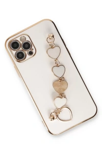 Apple iPhone 12 Pro Max Kılıf Esila Silikon - Beyaz