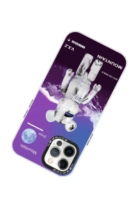 Apple iPhone 12 Pro Max Kılıf Estoril Desenli Kapak - Estoril - 8