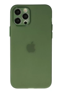 Apple iPhone 12 Pro Max Kılıf Puma Silikon - Yeşil