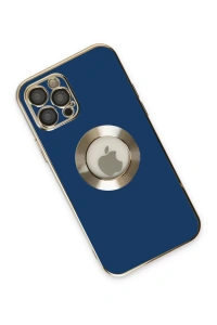 Apple iPhone 12 Pro Max Kılıf Store Silikon - Mavi