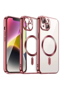 Apple iPhone 13 Kılıf Kross Magneticsafe Kapak - Kırmızı