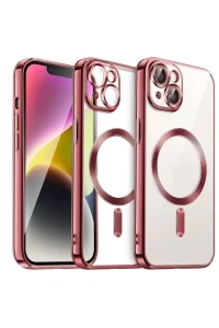 Apple iPhone 13 Kılıf Kross Magneticsafe Kapak - Kırmızı