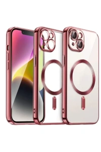 Apple iPhone 13 Kılıf Kross Magneticsafe Kapak - Kırmızı