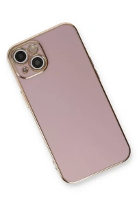 Apple iPhone 13 Kılıf Volet Silikon - Mor