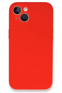 Apple iPhone 13 Mini Kılıf Lansman Legant Silikon - Kırmızı