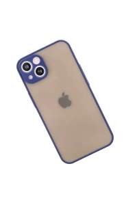 Apple iPhone 13 Mini Kılıf Montreal Silikon Kapak - Lacivert