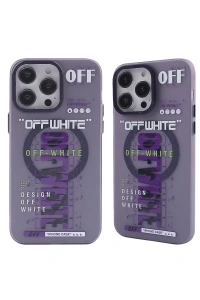 Apple iPhone 13 Pro Kılıf Apollo Magneticsafe Desenli Kapak - Apollo Mor - 3