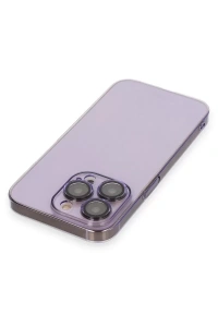 Apple iPhone 13 Pro Kılıf Armada Lensli Kapak - Lila