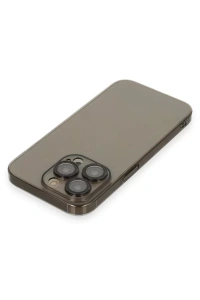 Apple iPhone 13 Pro Kılıf Armada Lensli Kapak - Siyah
