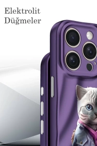 Apple iPhone 13 Pro Kılıf Crew Desenli Kapak - Çiçek