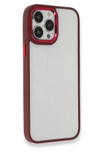 Apple iPhone 13 Pro Kılıf Dora Kapak - Kırmızı