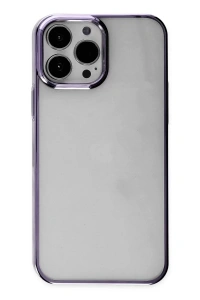 Apple iPhone 13 Pro Kılıf Element Silikon - Mor