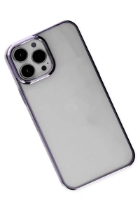 Apple iPhone 13 Pro Kılıf Element Silikon - Mor