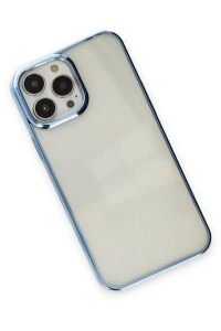 Apple iPhone 13 Pro Kılıf Element Silikon - Sky Blue