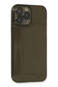 Apple iPhone 13 Pro Kılıf Fly Lens Silikon - Siyah