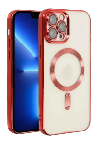 Apple iPhone 13 Pro Kılıf Kross Magneticsafe Kapak - Kırmızı