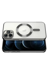 Apple iPhone 13 Pro Kılıf Kross Magneticsafe Kapak - Koyu Yeşil