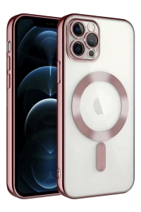 Apple iPhone 13 Pro Kılıf Kross Magneticsafe Kapak - Rose