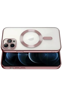 Apple iPhone 13 Pro Kılıf Kross Magneticsafe Kapak - Rose