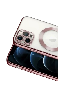 Apple iPhone 13 Pro Kılıf Kross Magneticsafe Kapak - Rose
