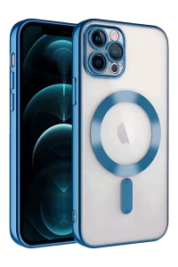 Apple iPhone 13 Pro Kılıf Kross Magneticsafe Kapak - Sierra Blue