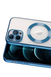 Apple iPhone 13 Pro Kılıf Kross Magneticsafe Kapak - Sierra Blue