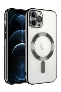 Apple iPhone 13 Pro Kılıf Kross Magneticsafe Kapak - Siyah