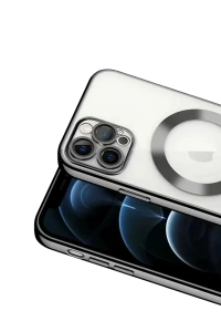 Apple iPhone 13 Pro Kılıf Kross Magneticsafe Kapak - Siyah