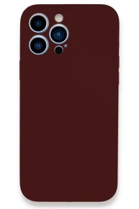 Apple iPhone 13 Pro Kılıf Lansman Legant Silikon - Bordo