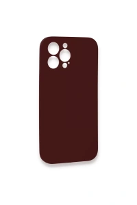 Apple iPhone 13 Pro Kılıf Lansman Legant Silikon - Bordo