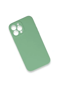 Apple iPhone 13 Pro Kılıf Lansman Legant Silikon - Yeşil